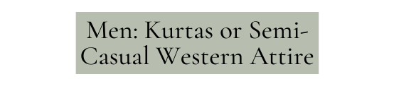 Men Kurtas or Semi Casual Western Attire